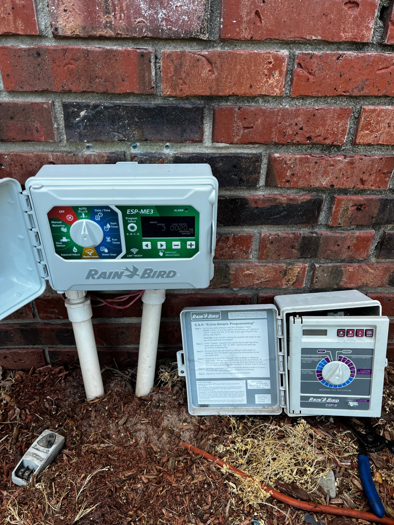 Irrigation timer replacement project