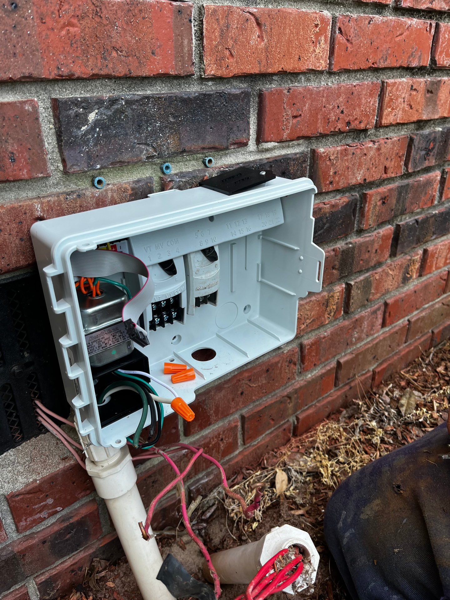 Irrigation timer replacement project